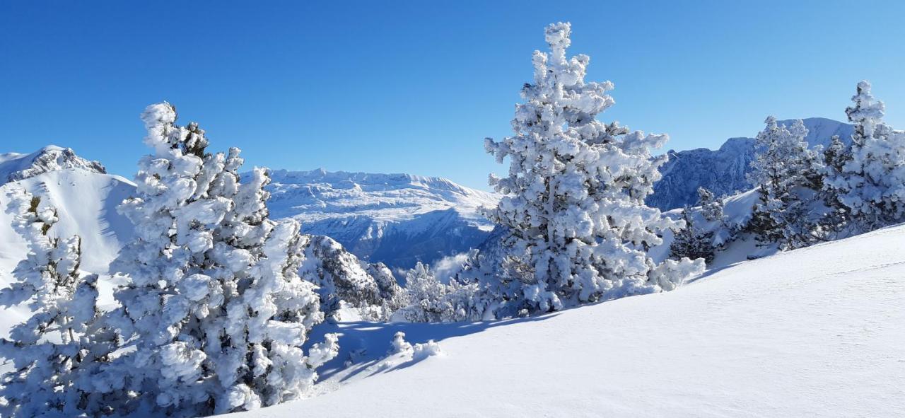 Studio Aux Pieds Des Pistes Roche Beranger شاروس المظهر الخارجي الصورة